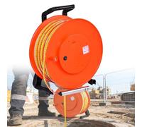 Portable Deep Well Water Level, Electronic Water Level Gauge with Fixed Probe and Steel Tape, for Groundwater Levels Measuring 10m 30m 50m 100m 150m 200m 300m