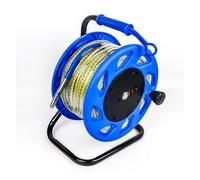 Portable Deep Well Water Level Meter - Accurate Borehole Depth Indicator for 30m to 300m (100m Iron) - Essential Tool for Water Level Monitoring & Measurement