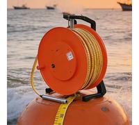 Portable Deep Well Water Level Meter for Boreholes, Measuring Tool for Water Level Depth, Ideal for Water Well Repair