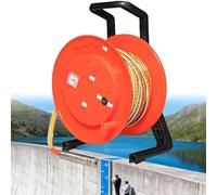 Portable Deep Well Water Level Meter Indicator Water Level Borehole Depth Meter Dip Meter Depth 10-300m,for Seepage Line Analysis 300m(984ft)