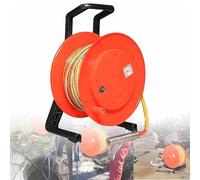 Portable Deep Well Water, Well Depth Meter, Water Level Measuring Instrument, Well Water Depth Meter Indicator with Stainless Steel Probe with Fixed Probe and Steel Tape