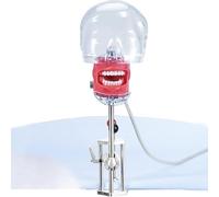 Portable Dental Phantom Head with Removable Teeth Dental Teeth Simulator Manikin Head for Teaching Research Training and Learning A