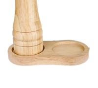 Portable Design Kitchen Storage, Elegant Aesthetic Pepper Grinder, Organized Storage Salt and Pepper Sets, Durable Material Table Protector 5.91 x 2.95 x 0.47 Inches for Seasoning Food (Brown)