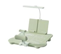 Portable Desk Accessory for Kids Including Adjustable Base and Eye Safe LED Light Anti Fatigue Writing Desk Pad