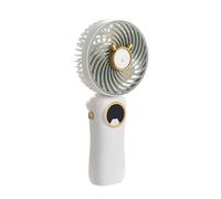 Portable Desk Fan, Handheld Fan With Rechargeable Battery, 180 Degree Foldable And 4 Adjustable Speeds, For Indoor Outdoor Travel Home Office (Green)