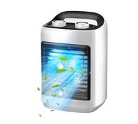 Portable Desk | Min-i Mobile Desk | USB Fan with Water Tank | Quiet Desk Desk | Portable Desk Fan Air Conditioning Unit for Home, Bedroom, Travel, and Offise
