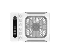 Portable Desktop Air Cooling Fan With 3 Speed Setting Cooling Fan 3H Timer Function For Dormitory Study Office Desk Tower For Office And Bedroom