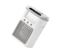 Portable Desktop Air Cooling Fan With 3 Speed Setting Cooling Fan LED Light For Dormitory Study Office Desk Bedroom Desktop Evaporative For Study