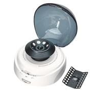 Portable Desktop Electric Centrifuge Machine, Micro Centrifuge 4000rpm With Two Rotors For 0.5 1.5 2ml Tubes Laboratory Equipment(Blu)