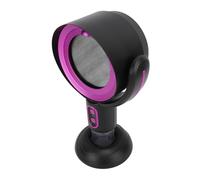 Portable Desktop Hood 2 Speed Negative Ion USB Powered Kitchen Fan, and D Hood for Apartment, 5V 8W (Black Purple)