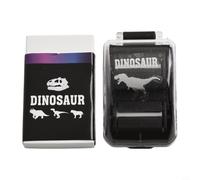 Portable Desktop Vacuum Cleaner with Roller Debris Collector for Keyboards, Desks & Small Surfaces - Mini Handheld Cleaner, 3 x 5 cm Compact S(Black (1 Pack))