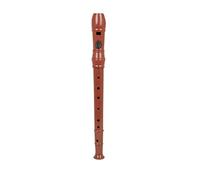 Portable Detachable 8-Hole Flute Treble Peach Wood Clarinet Practice Flute Instrument