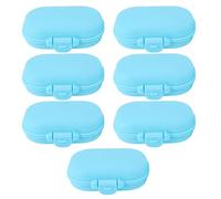 Portable Detachable Safe Mini 4 Compartments Organizer for Outdoor Travel (Blue)