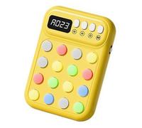 Portable Development Toy for Children Adjustable Memory Challenges & Color Recognition, No Screen Needed for Travel Learning & Focus Improvement Handheld Memory Training Two Piece Kids