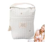 Portable Diaper Bag, Pacifier Bag - Multifunctional Cartoon Diaper Bag - Portable Pacifier Bag with Handle, Soft Toy Wipes Pouch, Star, Please refer to the description, Please refer to description