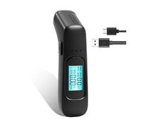 Portable Digital Alcohol Tester Professional Detector Breathalyzer Police Alcotester LCD Display Drunk Driving Test(Style 4)