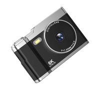 Portable Digital Camera 6400W Pixel Front And Rear Double Cameras Multiple Photoshoots For Everyday Photography Social Media Sharing