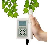 Portable Digital Chlorophyll Analyzer, Plant Nutrition Tester Instrument, Handheld Chlorophyll Analyzer with Chlorophyll 0.0-99.9 SPAD, Detect Chlorophyll/Nitrogmaen/Temperature/Humidity w/2GB SD Card