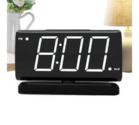 Portable Digital Clock - Digital Bedside Clocks, Alarm Clock for Living Room Kitchen, LED Alarm, 5.67x3.46 Inches Modern Clocks, Bedroom Timer for Office Classroom Bedroom Apartment