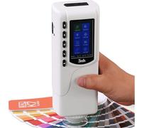 Portable Digital Colorimeter, High-Precision Color Analyzer with 4mm Aperture, Dual Positioning Design for Textile, Printing, Dyeing and Clothing Analysis