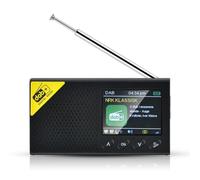 Portable Digital DAB+FM Radio with 5.0 BT Broadcasting Player Rechargeable Wireless DAB FM Receiver Stereo Speaker Sound System