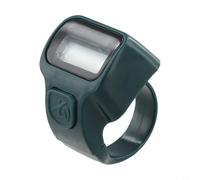 Portable Digital Finger Counter with HD LED Screen, Ergonomic Silent Tally Clicker for Sports Scoring Prayer Beads Inventory Stock Taking(Dark Green)