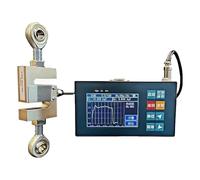 Portable Digital Force Gauge Push Pull Dynamometer,Digital Force Gauge Push Pull Tester,Accuracy reaches up to ±0.5%,LCD Display for Lab Testing,Connect to Computer and Export Reports(S-100N/10KG)