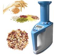 Portable Digital Grain Moisture Meter, 4 in 1 Tester for Wheat Corn Rice Coffee Beans, for Farmers and Food Processing