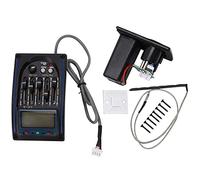 Portable Digital Guitar Tuner with LCD Display, ABS Material, Professional Auto/Manual Tuning Modes, High Contrast LCD for Easy Reading, Stable Performance for Musical Instrument