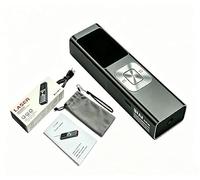 Portable Digital Laser Rangefinder, Handheld Cross-Line Laser Projector, Aluminium Alloy Housing Infrared Measurement Tool (60M)