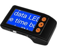 Portable Digital Magnifier with Image Freeze, 2X-25X Zoom, 8 Color Modes - Electronic Reading Aid for Low Vision and Color Blindness, Ideal for Reading, Writing, and Viewing Maps