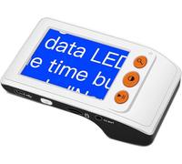 Portable Digital Magnifier with Image Freeze, 2X-25X Zoom, 8 Color Modes - Electronic Reading Aid for Low Vision and Color Blindness, Ideal for Reading, Writing, and Viewing Maps