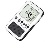 Portable Digital Metronome with Multiple Rhythm Patterns and Rechargeable Design for Practice (White)