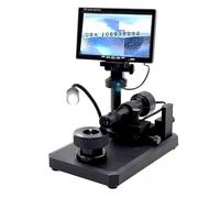 Portable Digital Microscope Electron Microscopes with Diamond Girdle Viewer LED Fill Light, for Viewing Jewelry portable microscopes