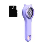 Portable Digital Microscope For Kids With Adjustable LED Light STEM Learning Tool For Explorers Science Educational Toy Kids Microscope