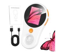 Portable Digital Microscope | Illuminated Pocket Magnifier, 500X Magnification with LED Lighting for Jewelry Identification and PCB