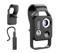 Portable Digital Microscope with High Magnification Up to 500X, Compact Clip-on Design for Smartphones, One-Button Operation for Easy Use