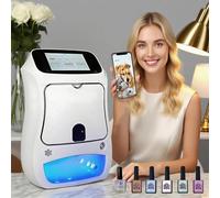 Portable Digital Nail Art Printer with Touch Screen, WiFi Connectivity, 10-Second Painting for Home Nail Care