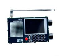 Portable Digital Radio, DP-666 TEF6686 High Sensitivity Radio Full Band FM/AM/FM Shortwave Radios with 2.8 Inch Resistive Touch LCD Color Screen(Black)
