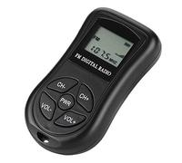 Portable Digital Radio, Mini Pocket Radio Digital Tuning Stereo Personal Radio with Lanyard and Earphone for Active Sports, Walk Run or Jogging