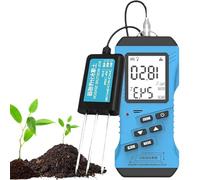 Portable Digital Soil Detector, Multifunctional NPK pH EC Analyzer with Handheld Terminal for High Accuracy Soil Fertility Testing