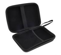 Portable Digital Storage Bag for Electronics - 17x12.5x6 cm for EVA + 1680D Oxford Cloth Hard Shell Case with Transparent Mesh