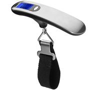 Portable Digital Travel Scale,Joogee High Precision Digital Travel Scale for Suitcase Luggage 110lb 50KG Capacity, Heavy Duty Hanging with LCD Display