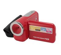 Portable Digital Video Camera 1080P HD 16MP DV Camcorder 16X Zoom 2in Screen Selfie Electronic Shake USB Output 1/4In Threaded Hole Video Camera Camcorder with Memory Card (8GB)