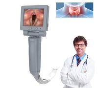 Portable Digital Video Laryngoscope Airway Intubation Endoscope Blade 2.8" LCD