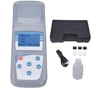 Portable Digital Water Turbidity Meter, Lab Turbidimeter Tester, 4-7 Point Calibration Nephelometric Measurement for Water Quality Analysis