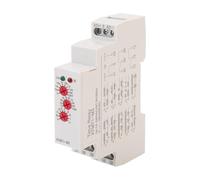 Portable DIN Rails Mounted Time Relaying with 10 Delay Functions Easy Setups for Efficient Equipment Management Heating Equipment Timer