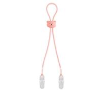 Portable Dining Clothing Protector for Infant Napkin Holder Baby Clips Bib Clip Towel Neck Strap Baby Silicone Lanyard Bib Neck Strap Chain Portable Adjustable Towel