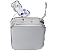 Portable Disc Case - Capacity Storage Holder, Small Electronics Supplies Organizer, Disc Storage Case for, Travel, Movie Video Home Music Collection Transport Holiday Party Vacation