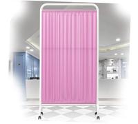 Portable Divider on Wheels 6ft High Folding Room Divider for Hospital Office Beau Salon 2Panel le Partit for Enhanced Privacy
